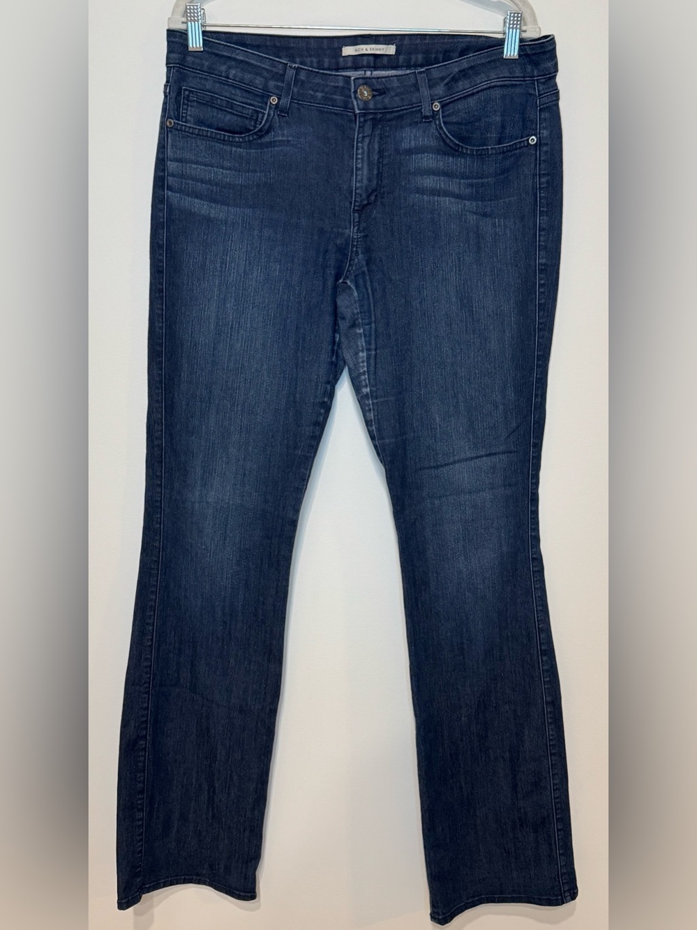 Rich & Skinny Women’s Bootcut Dark Blue Tall Jeans Size 32